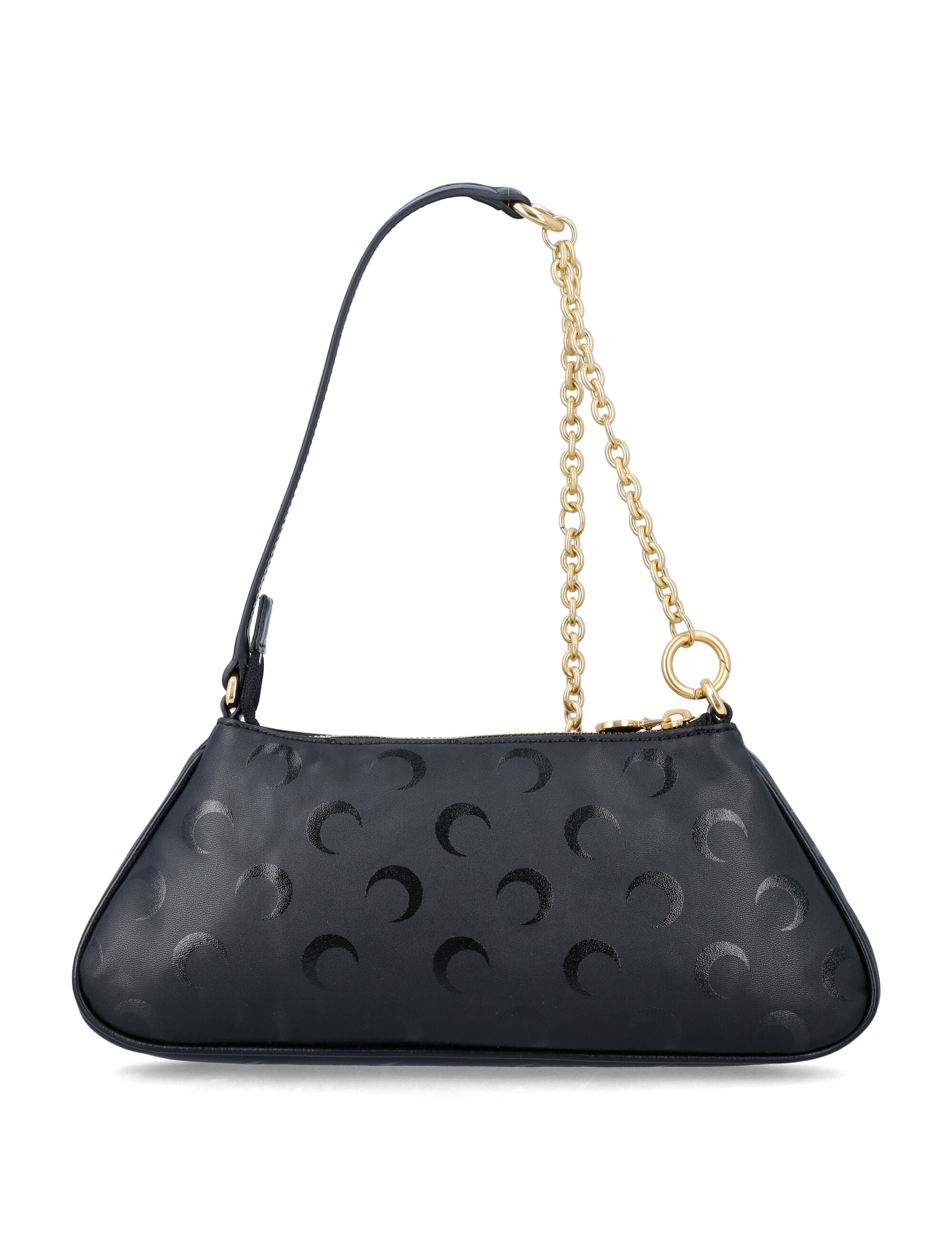 MARINE SERRE Eclipse Mini Moon Canvas Handbag - Sleek Sculptural Design