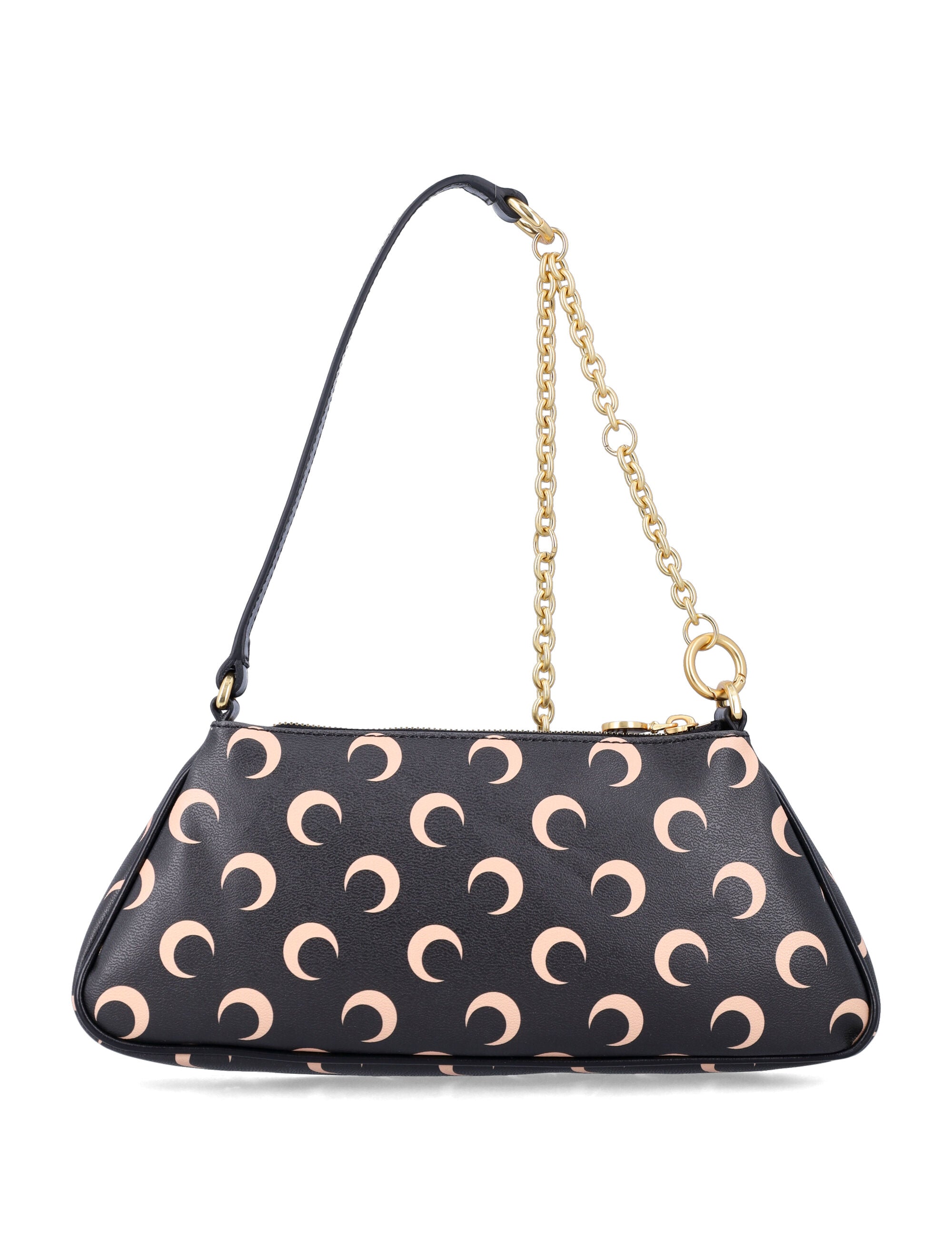 MARINE SERRE Mini Crescent Handbag