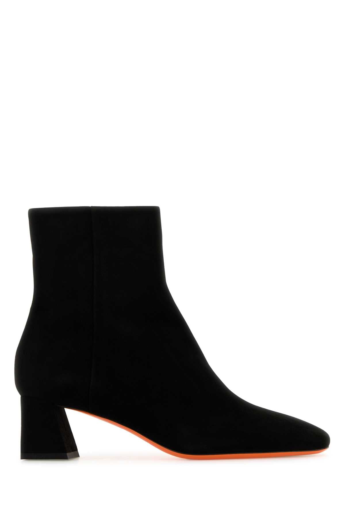 SANTONI Stylish Suede Ankle Boots for Women