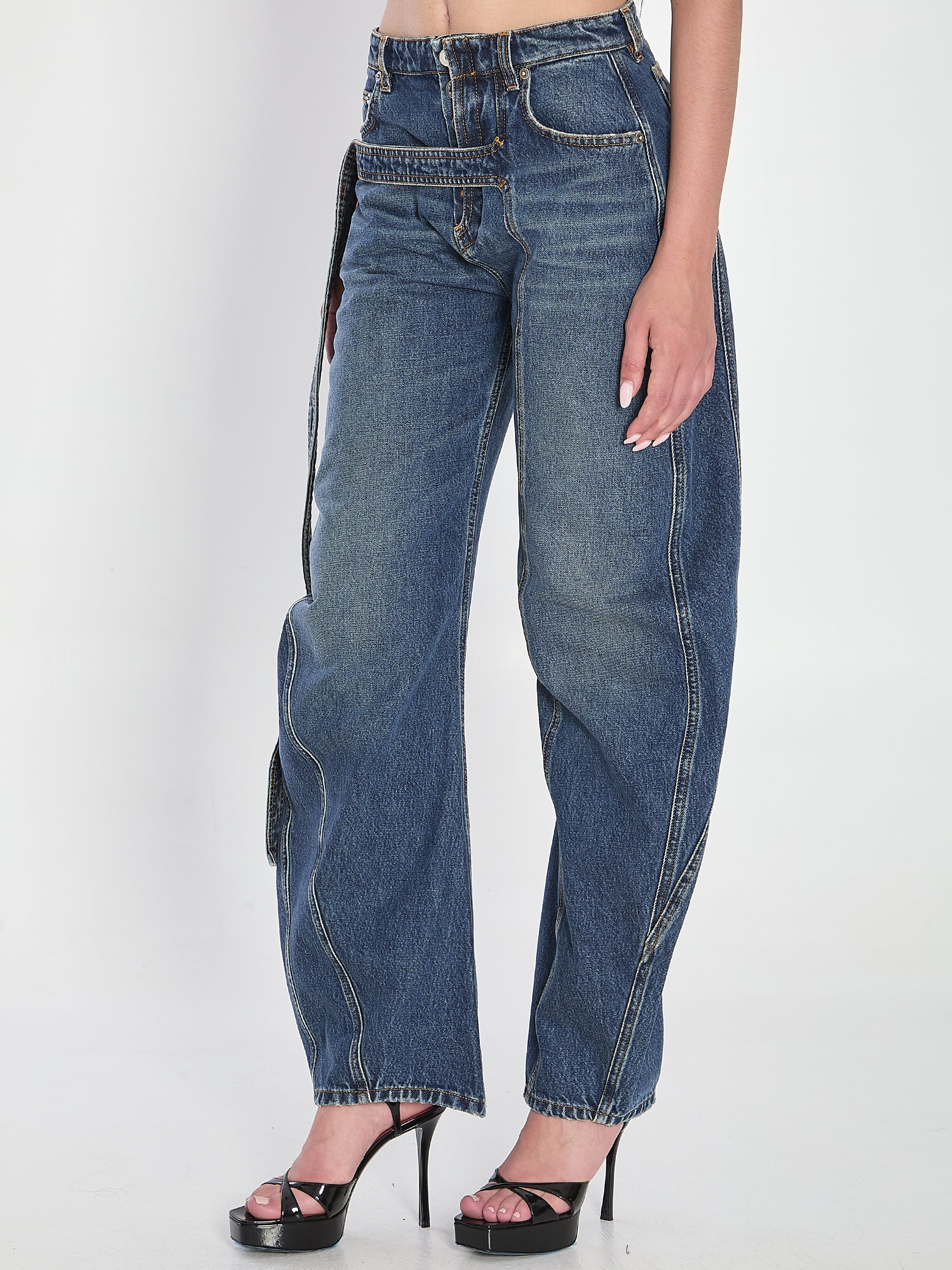 JEAN PAUL GAULTIER Strap Jeans 26