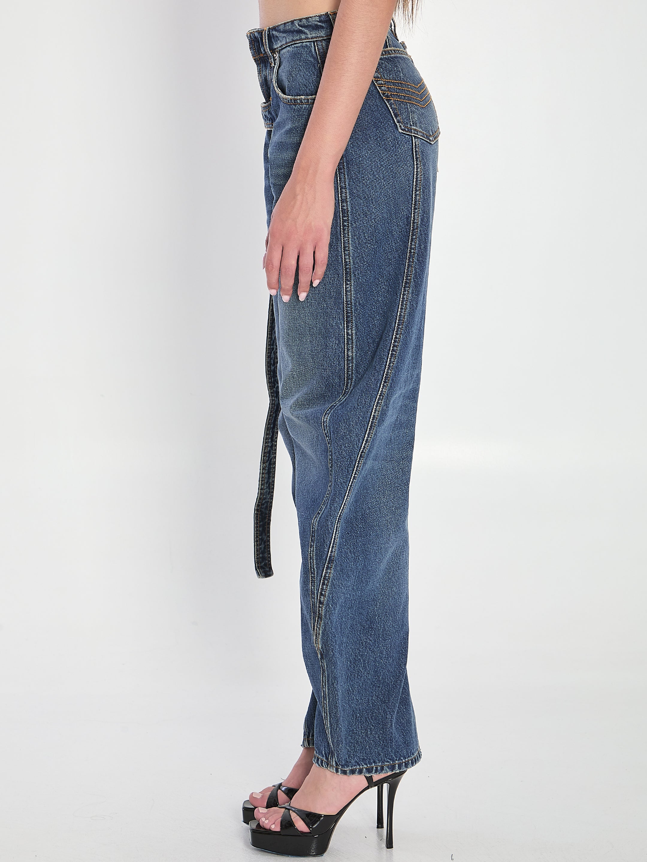 JEAN PAUL GAULTIER Strap Jeans 26