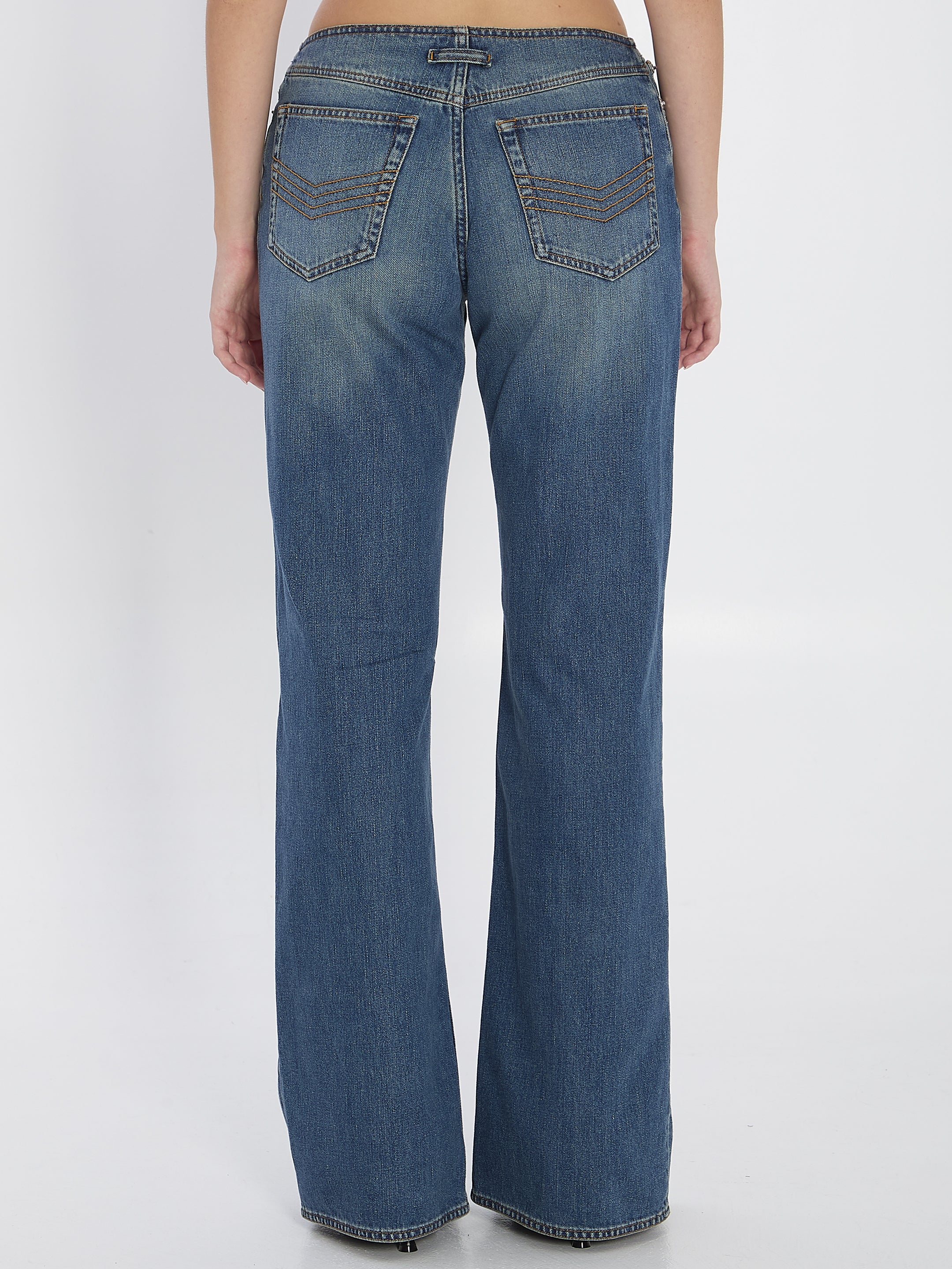 JEAN PAUL GAULTIER Front Zipped Trousers - Size 27 US