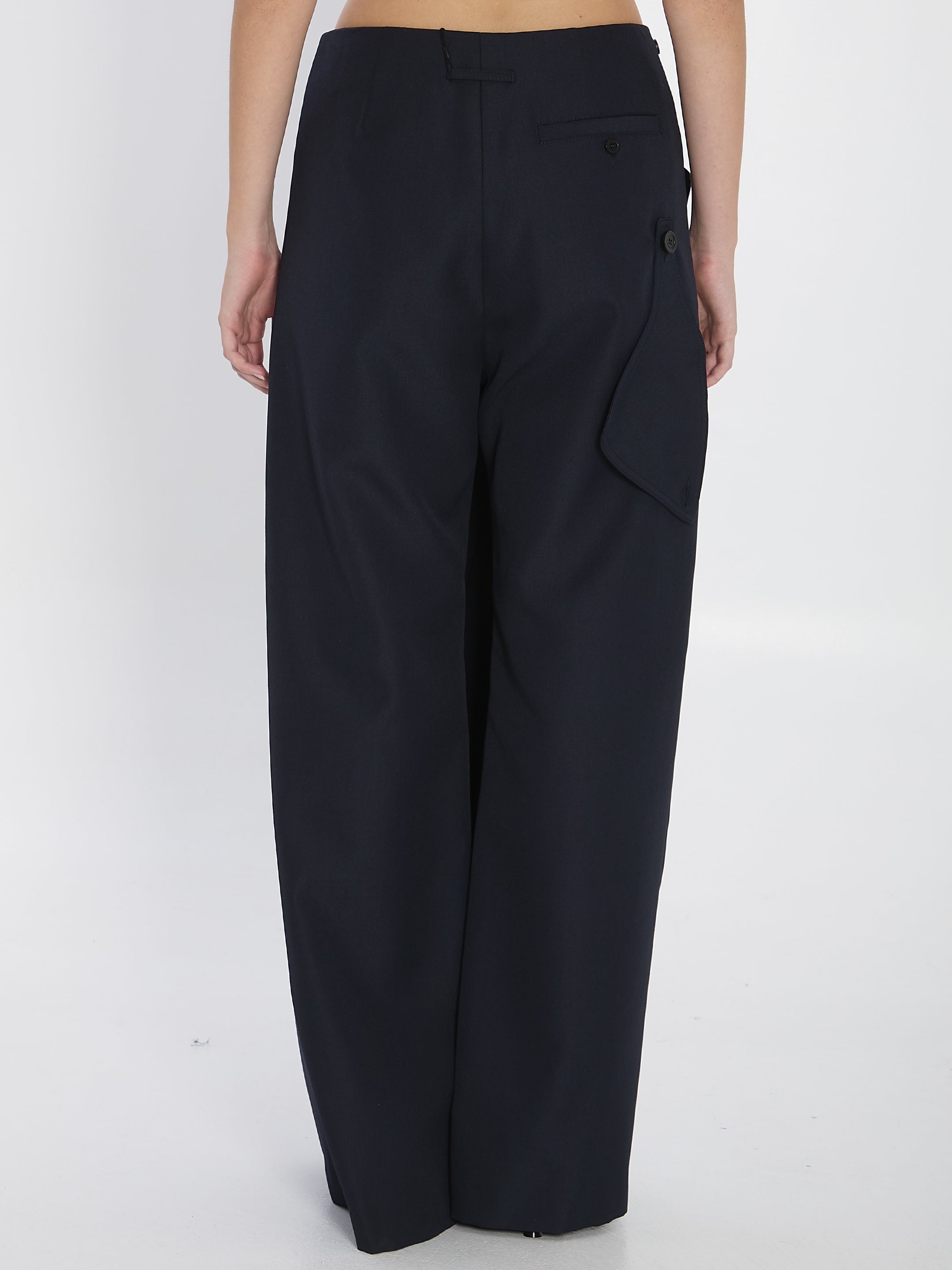 JEAN PAUL GAULTIER Trench Detail Pantaskirt - Size 36