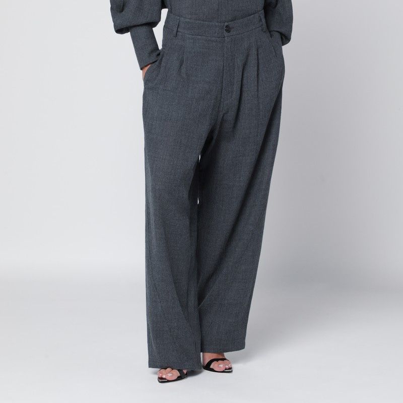 DARKPARK Wide-Leg Trousers for Women - Relaxed Fit