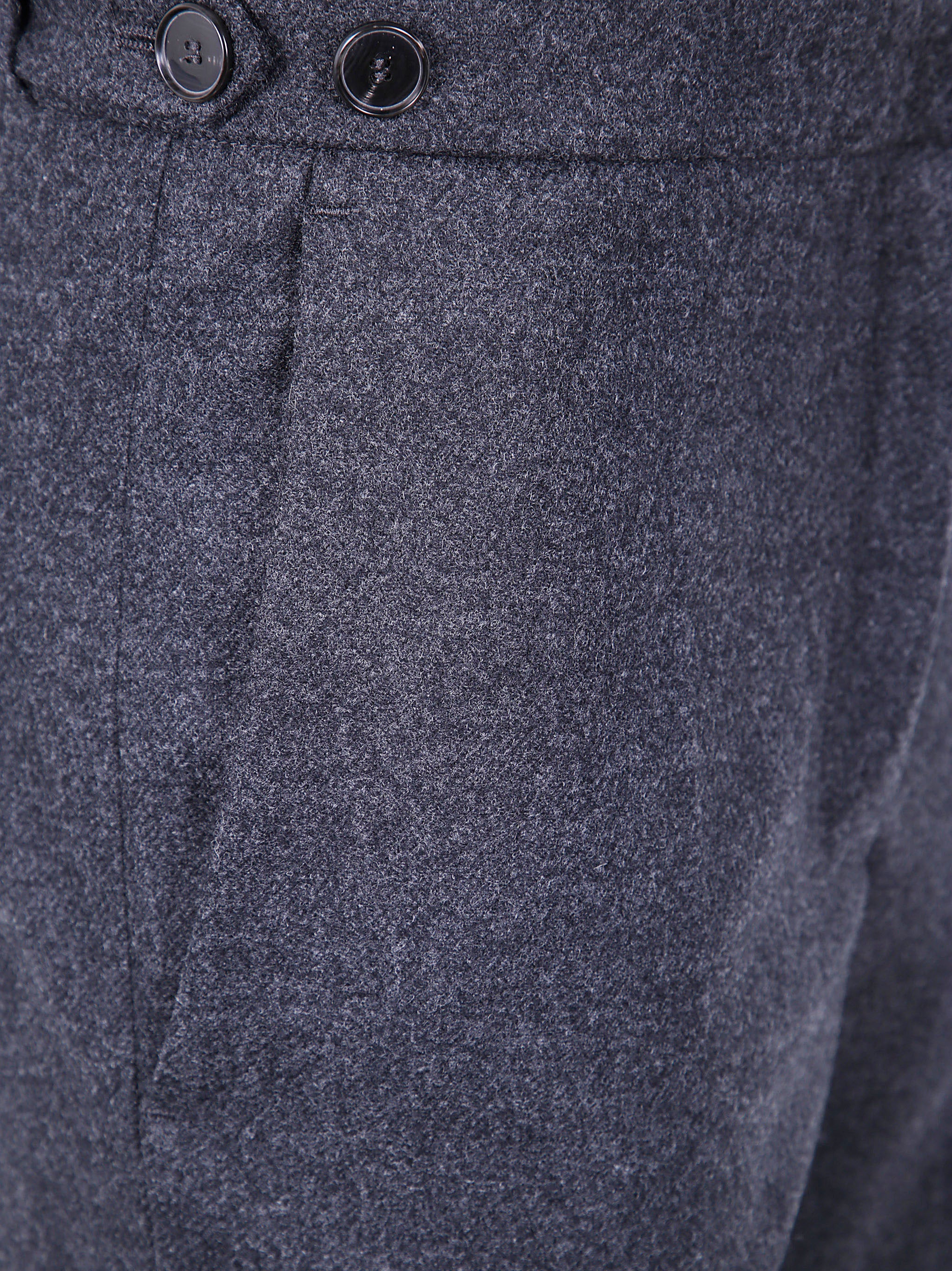 DARKPARK Women's Mid-Rise Tailored Wool Pants