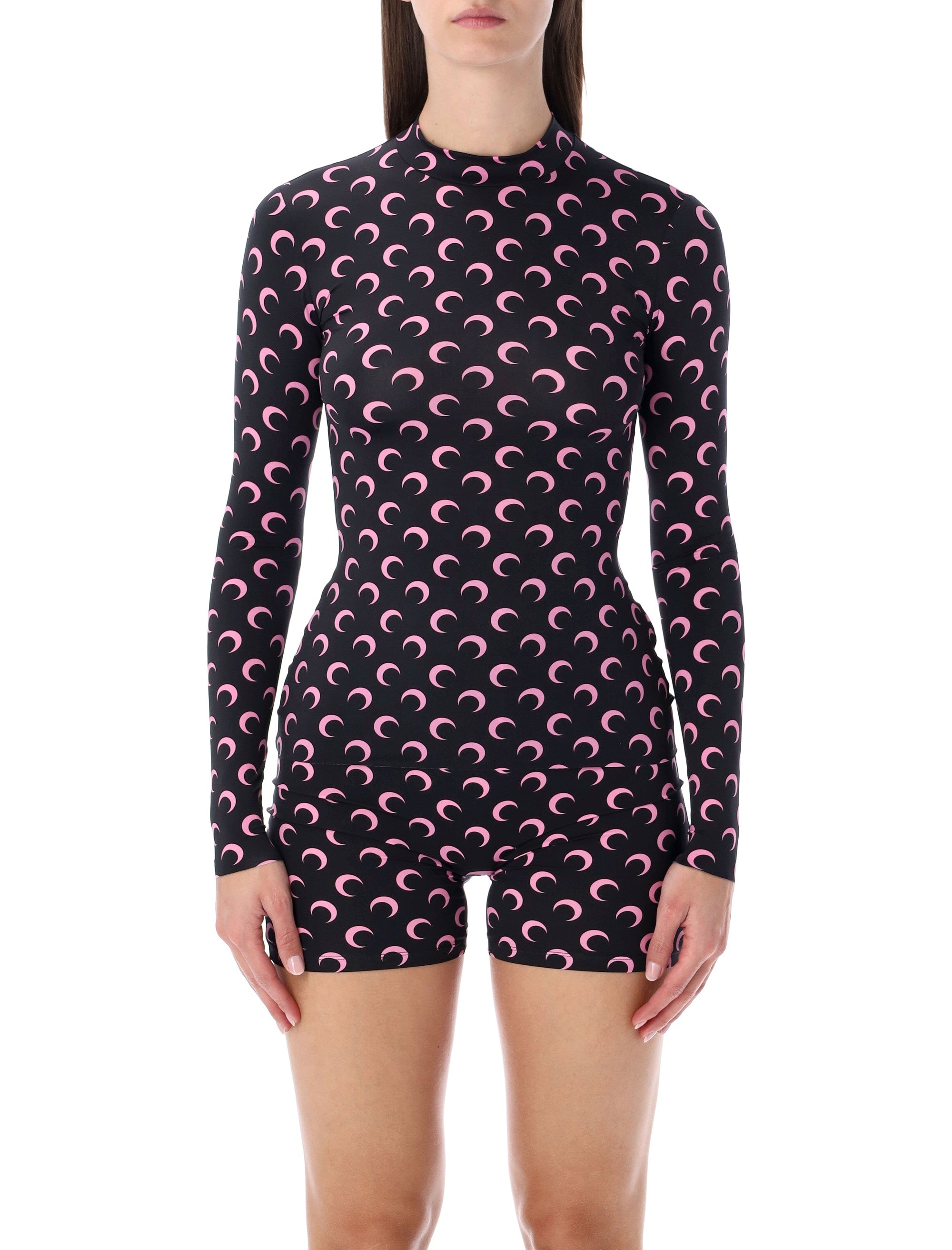 MARINE SERRE Moon Print Slim Top (S)