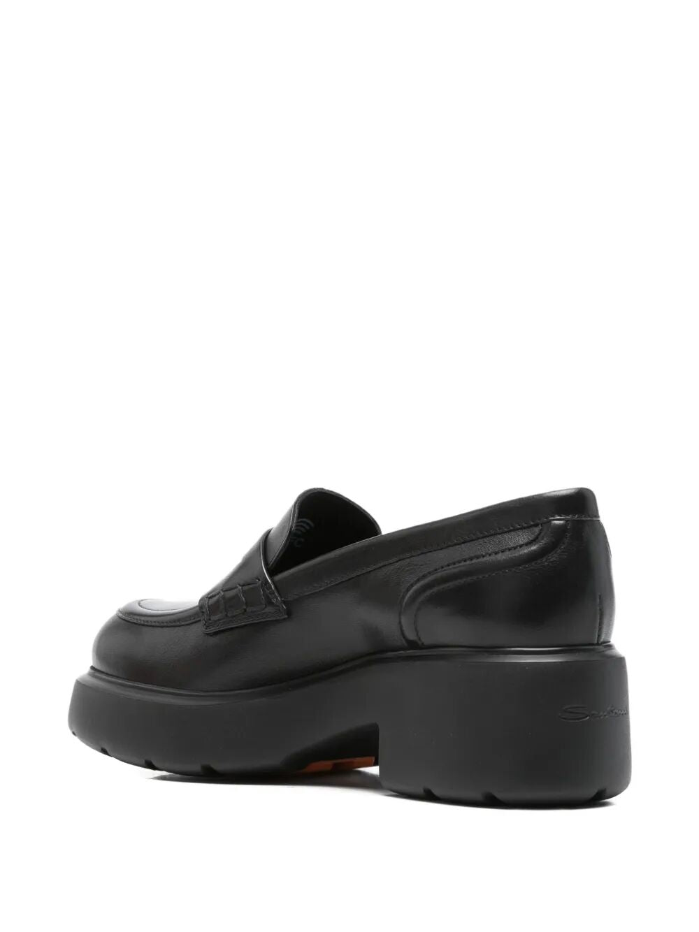 SANTONI Easy Women's Leather Loafers