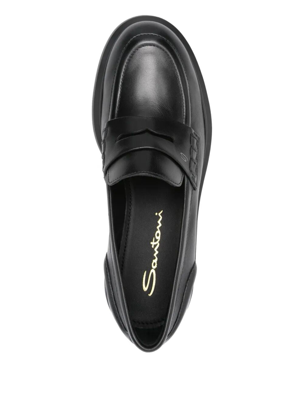 SANTONI Easy Women's Leather Loafers