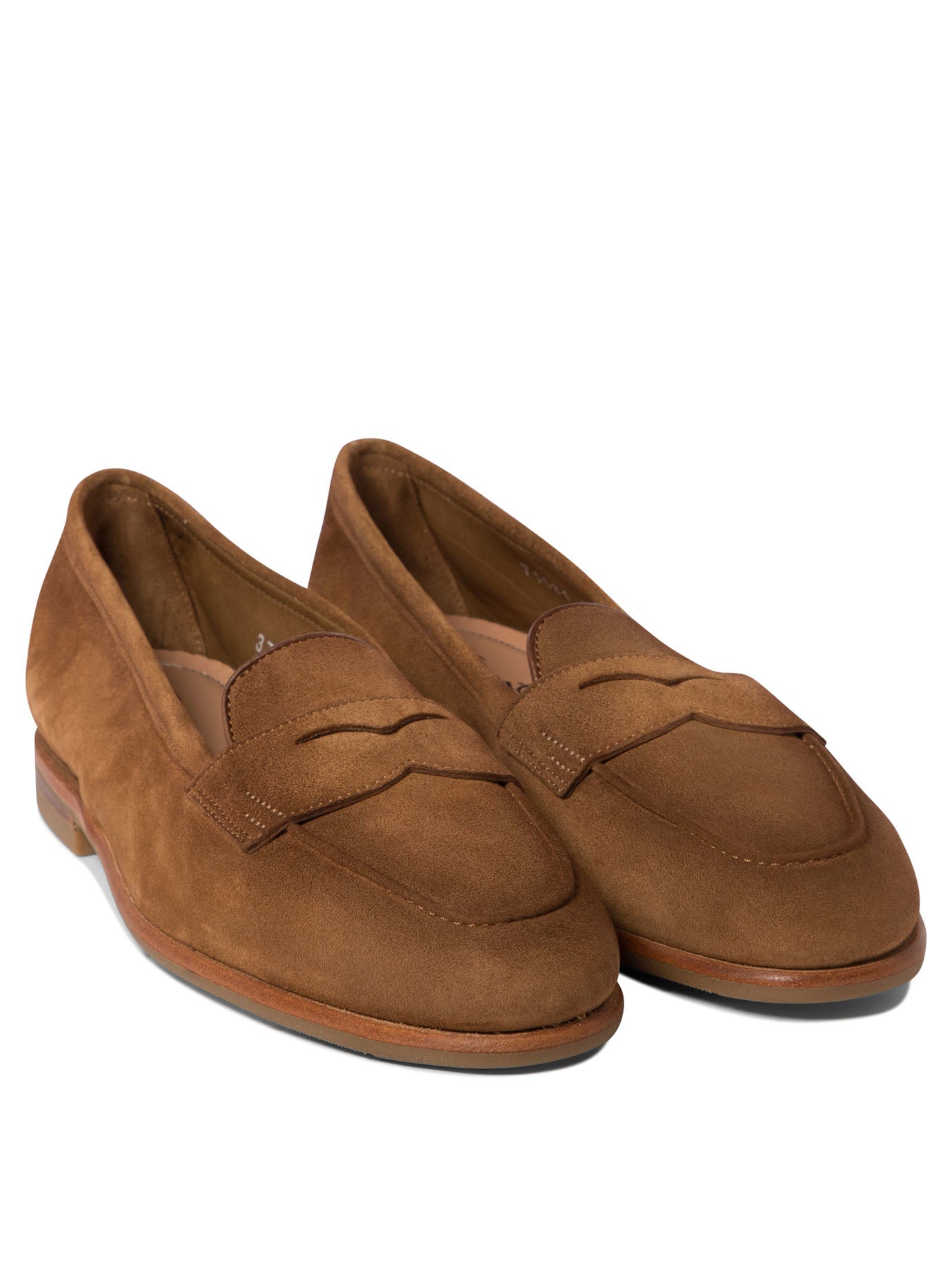 SANTONI Elegant Tapered Loafers for Women