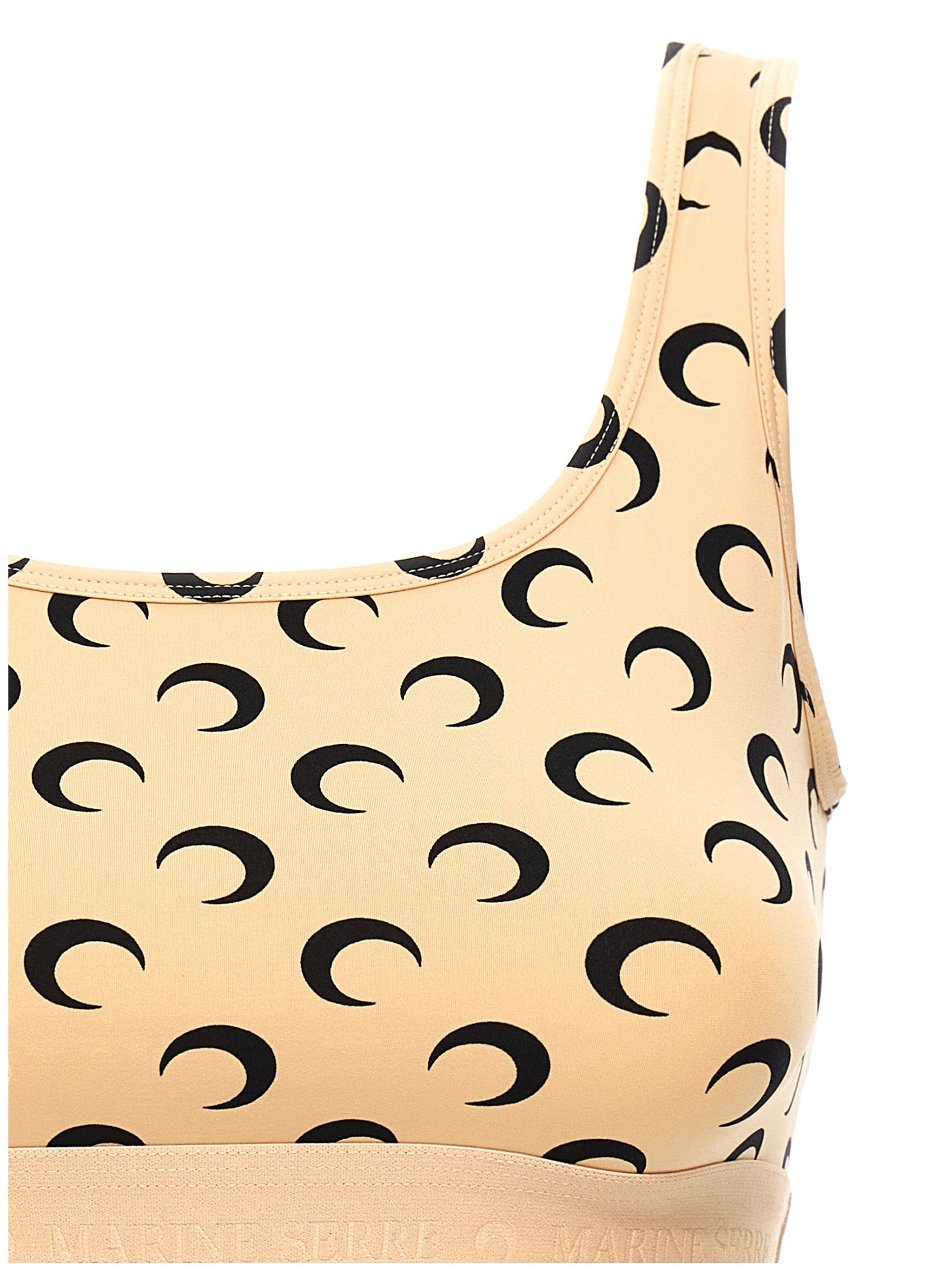 MARINE SERRE Moon Print Recycled Sports Bra