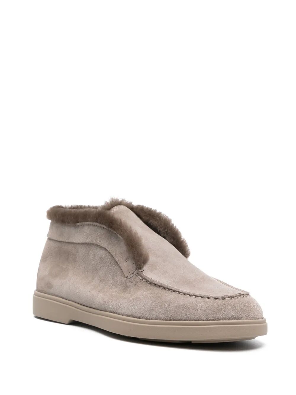 SANTONI Women’s Suede Desert Boots