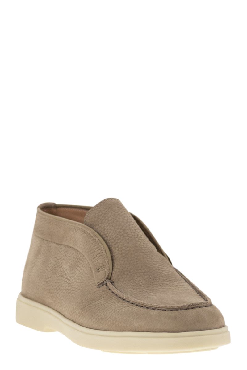 SANTONI Desert Ankle Boot in Nubuck