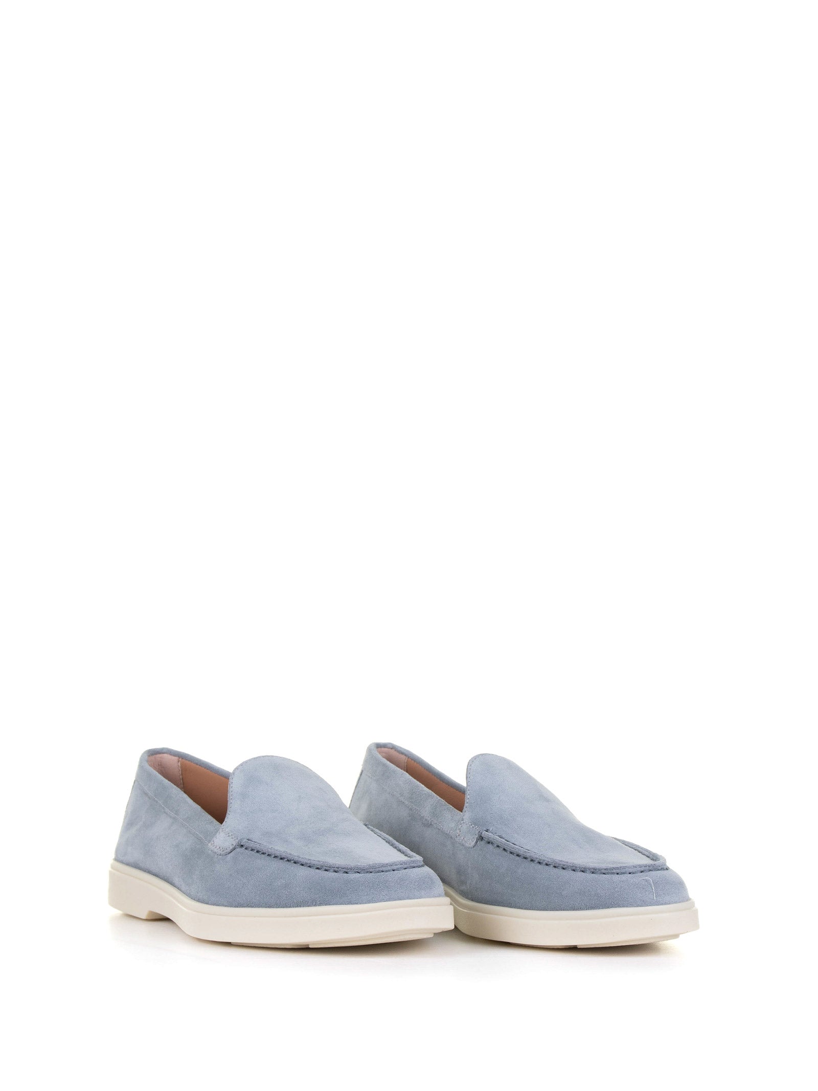 SANTONI Women's Slip-On Moccasin Shoes for Spring/Summer 24