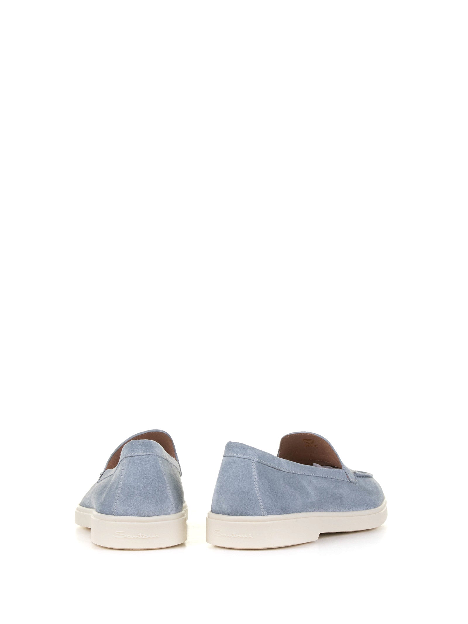 SANTONI Women's Slip-On Moccasin Shoes for Spring/Summer 24