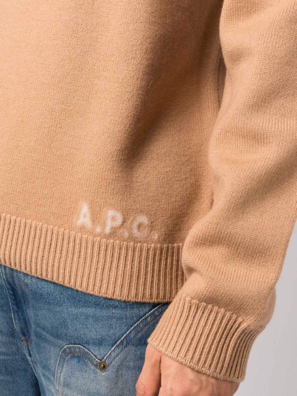 A.P.C. Men's Virgin Wool T-Shirt XL