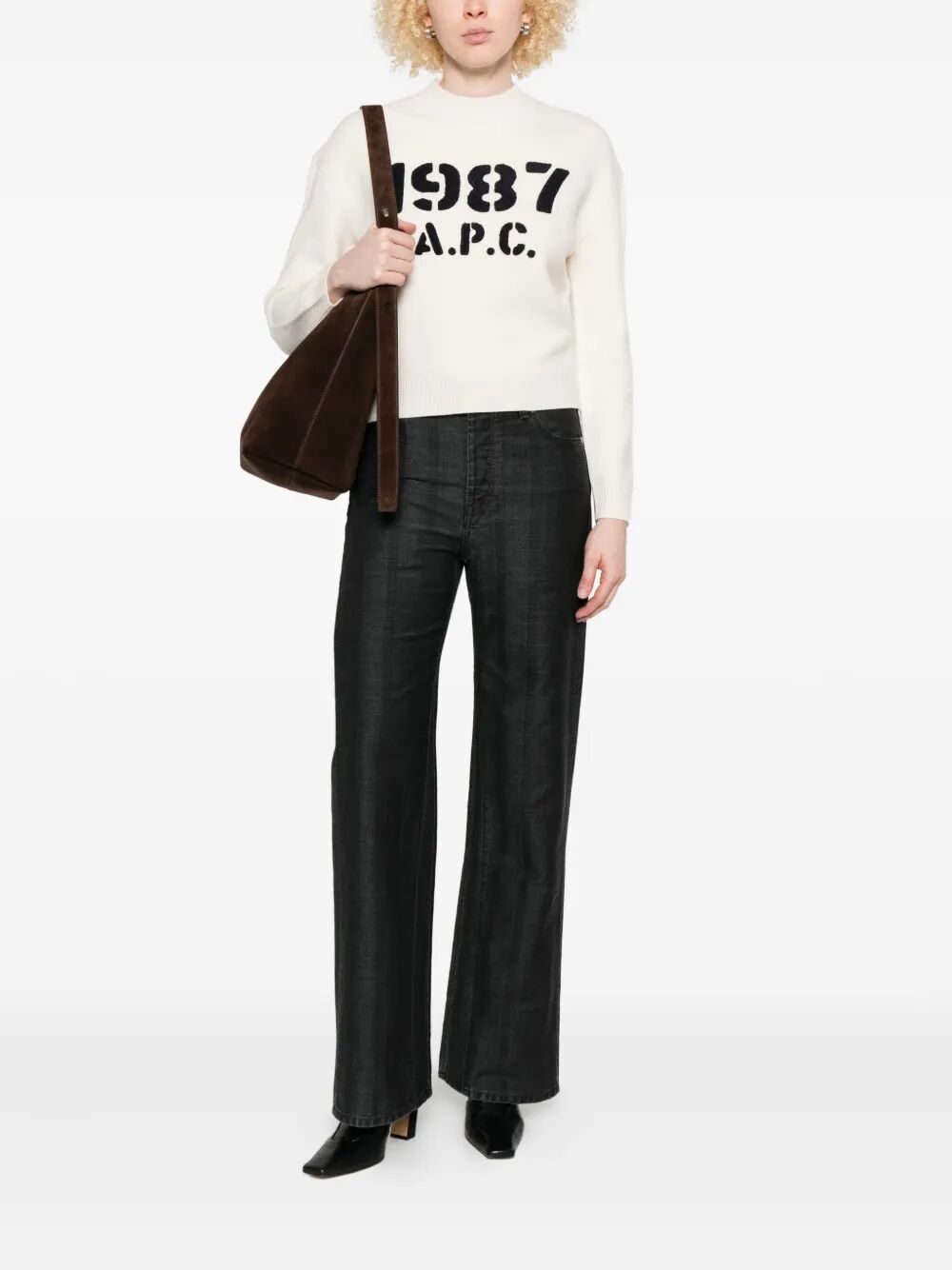 A.P.C. 1987 Logo Jumper for Women