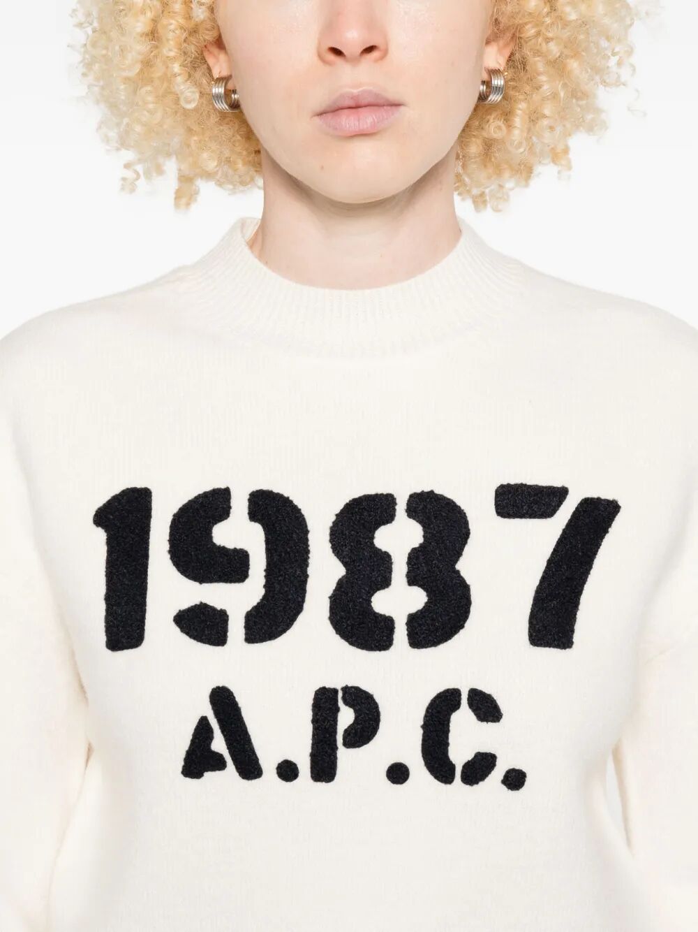 A.P.C. 1987 Logo Jumper for Women