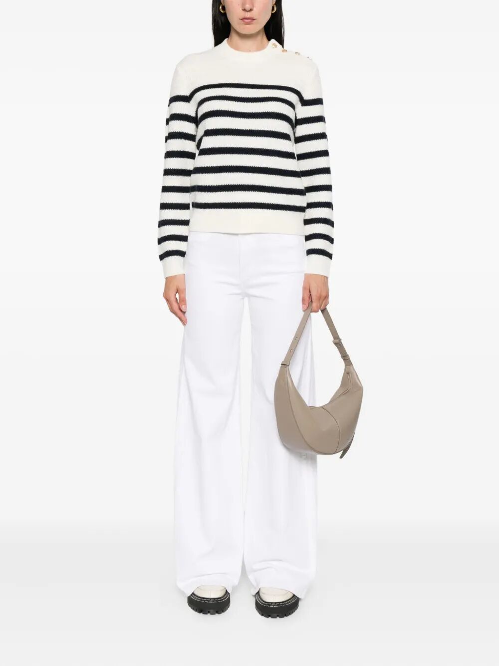 A.P.C. Striped Wool Jumper for Women