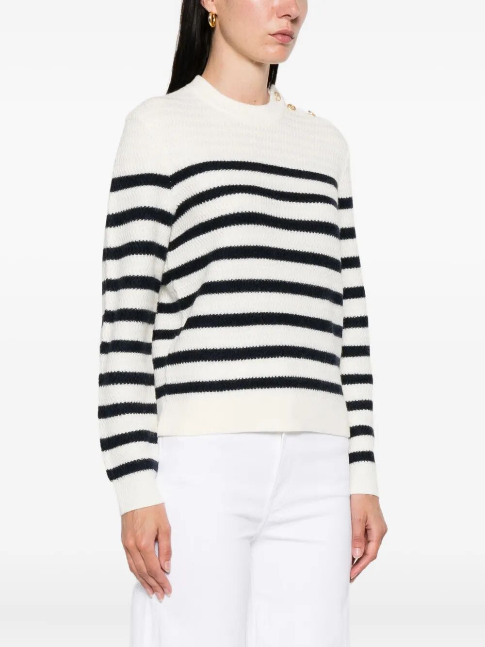 A.P.C. Striped Wool Jumper for Women