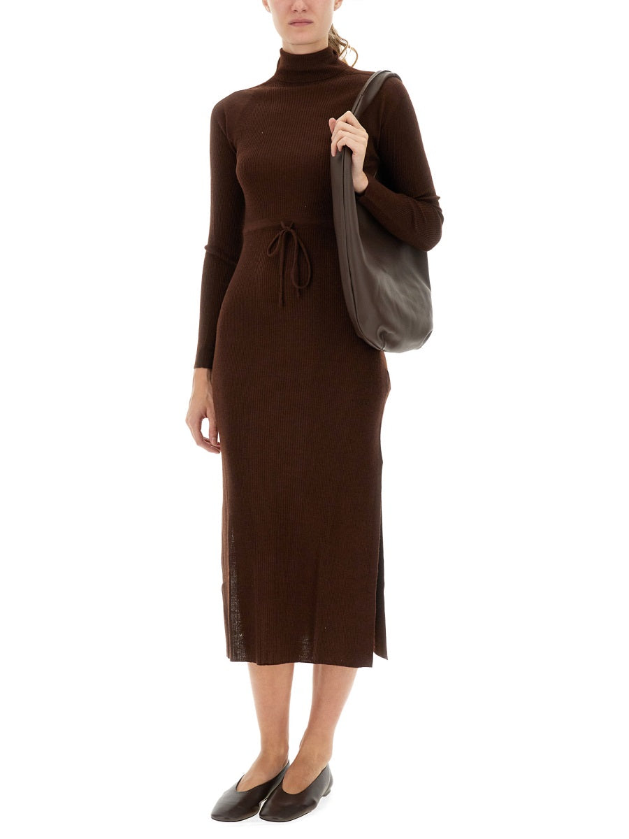 A.P.C. Elegant Virgin Wool Dress