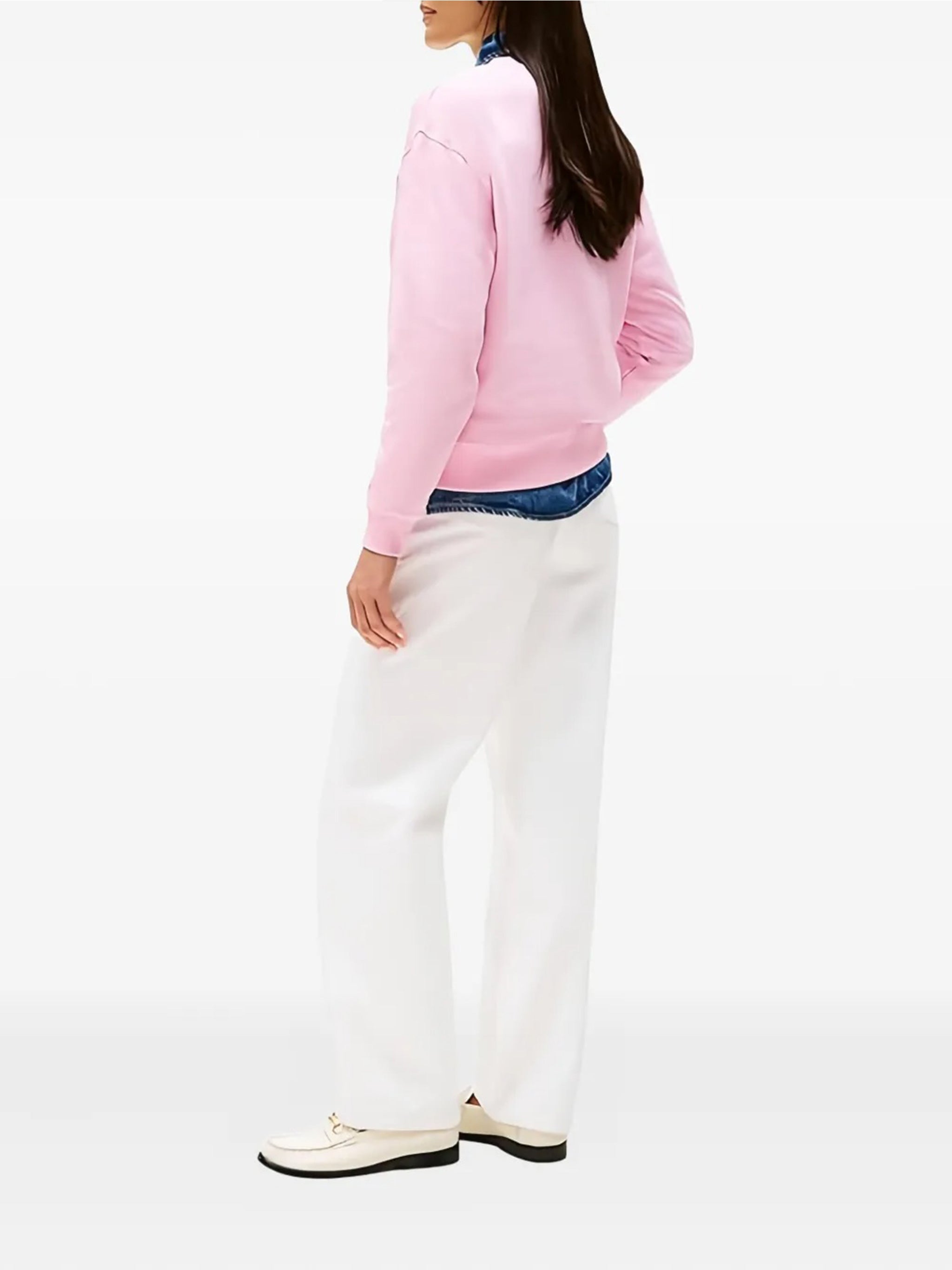 TOMMY HILFIGER Logo Crewneck Sweatshirt for Women