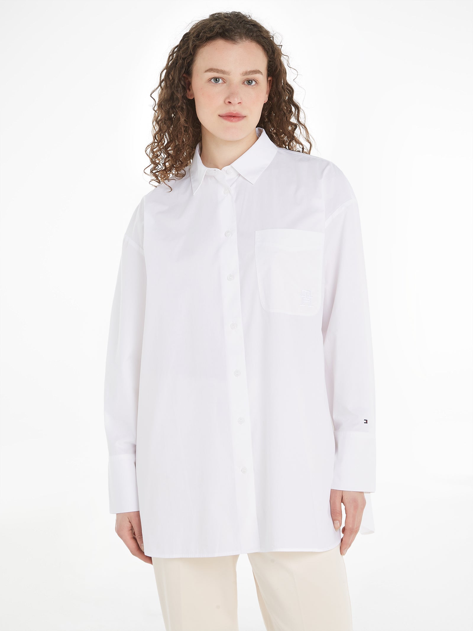 TOMMY HILFIGER Chic Long-Sleeved Women's Shirt