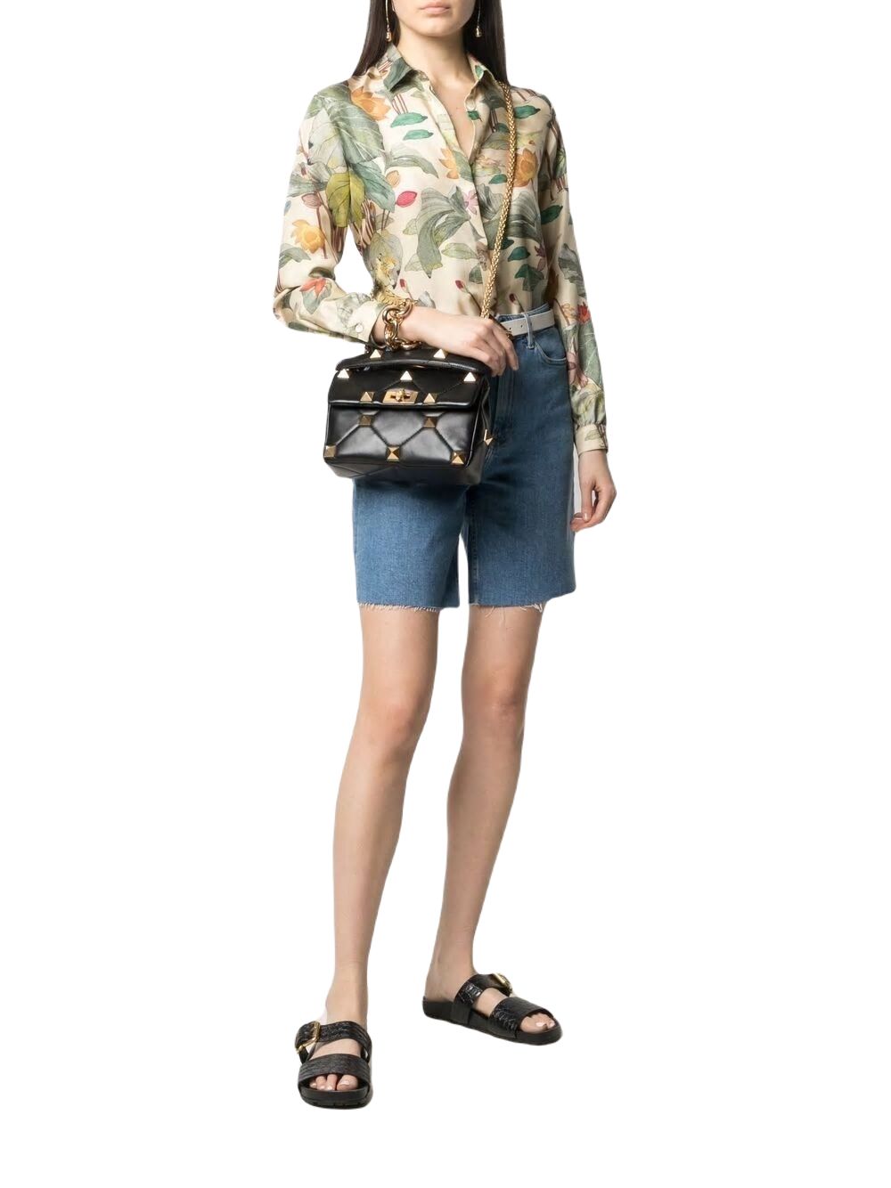 VALENTINO GARAVANI Medium Roman Stud Handbag