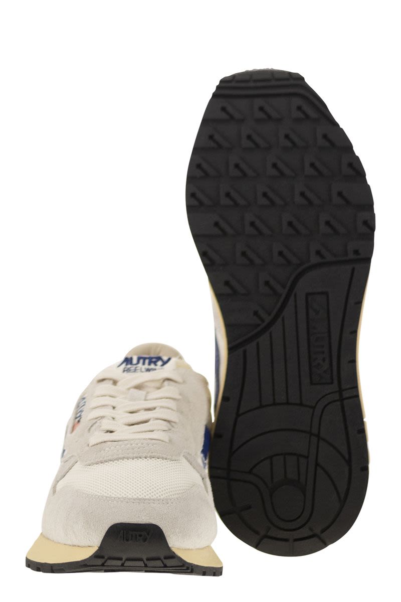 AUTRY Reelwind Suede and Technical Textile Trainer - 2.0 Height