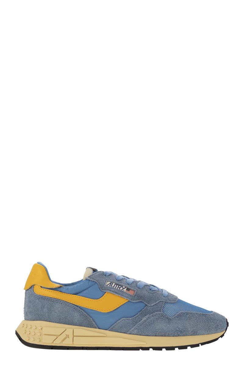 AUTRY Reelwind Mini Suede and Technical Textile Trainer