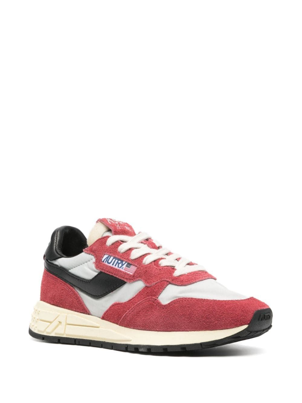 AUTRY Reelwind Suede and Technical Textile Trainer - 2 / 3.3 cm Sole Height