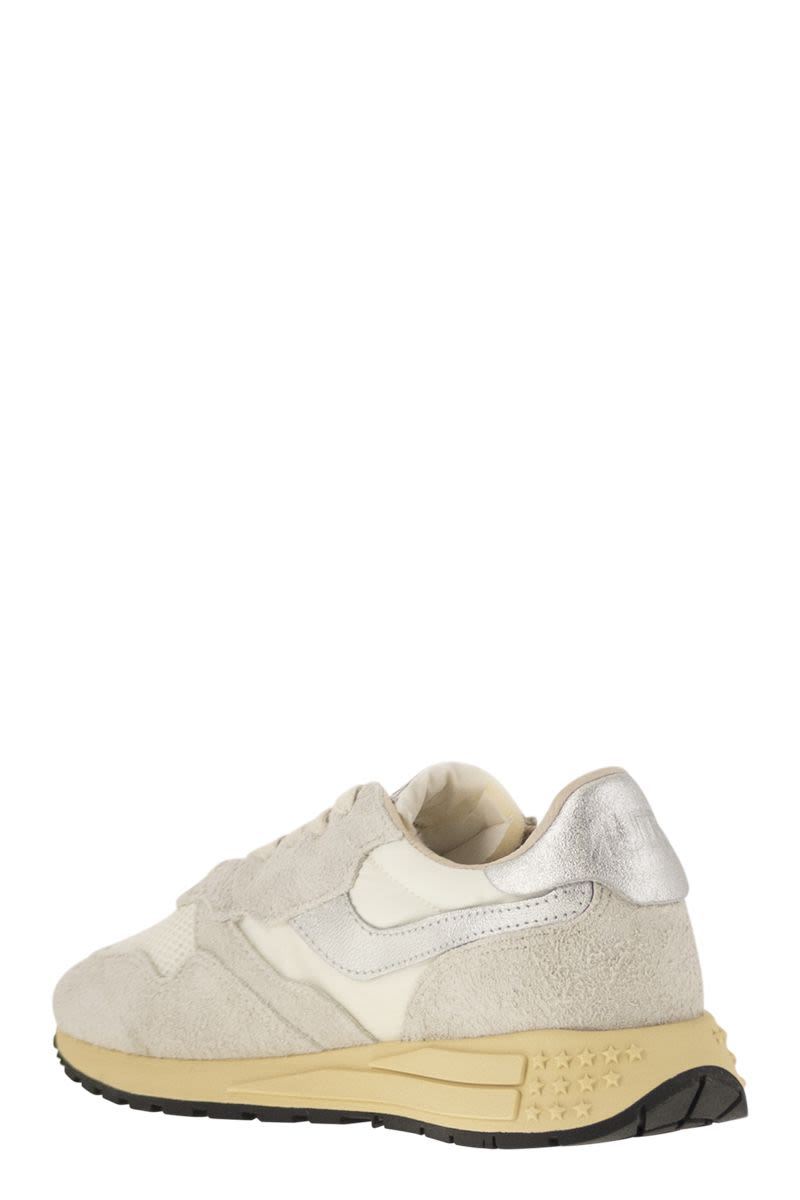 AUTRY Reelwind Mini Suede and Technical Textile Trainer