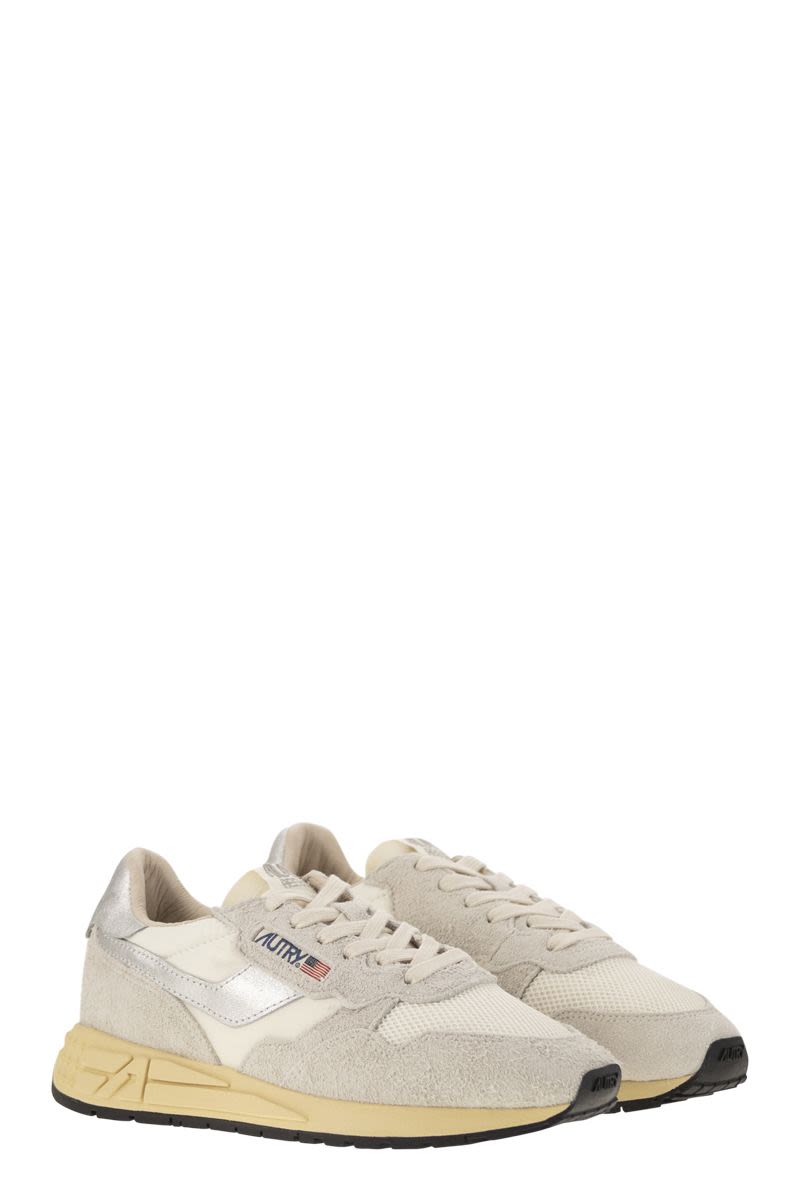 AUTRY Reelwind Mini Suede and Technical Textile Trainer