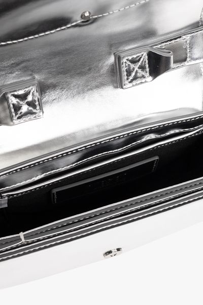 DIESEL Metallic Leather Handbag - 20CM x 13CM x 5CM