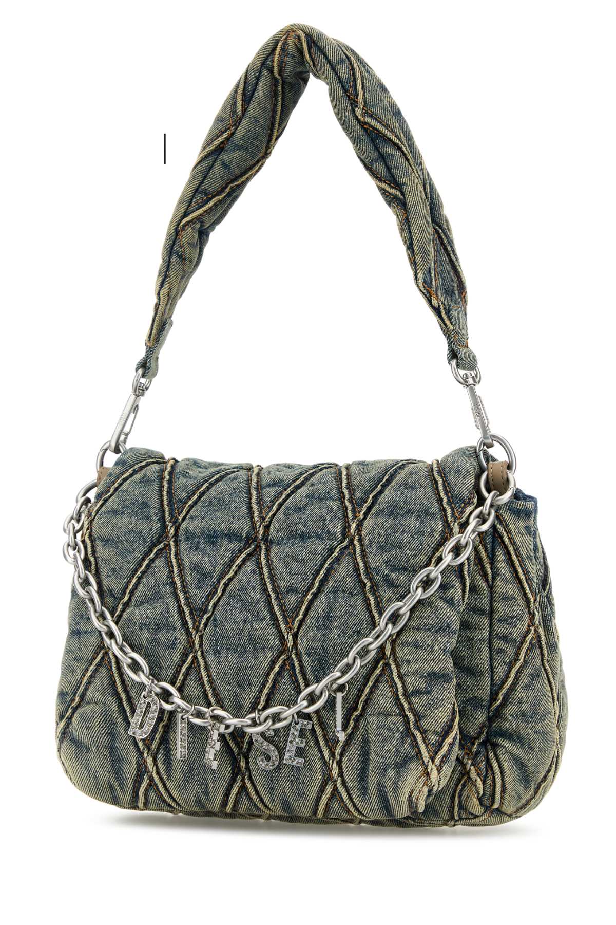 DIESEL Medium Denim Shoulder Handbag