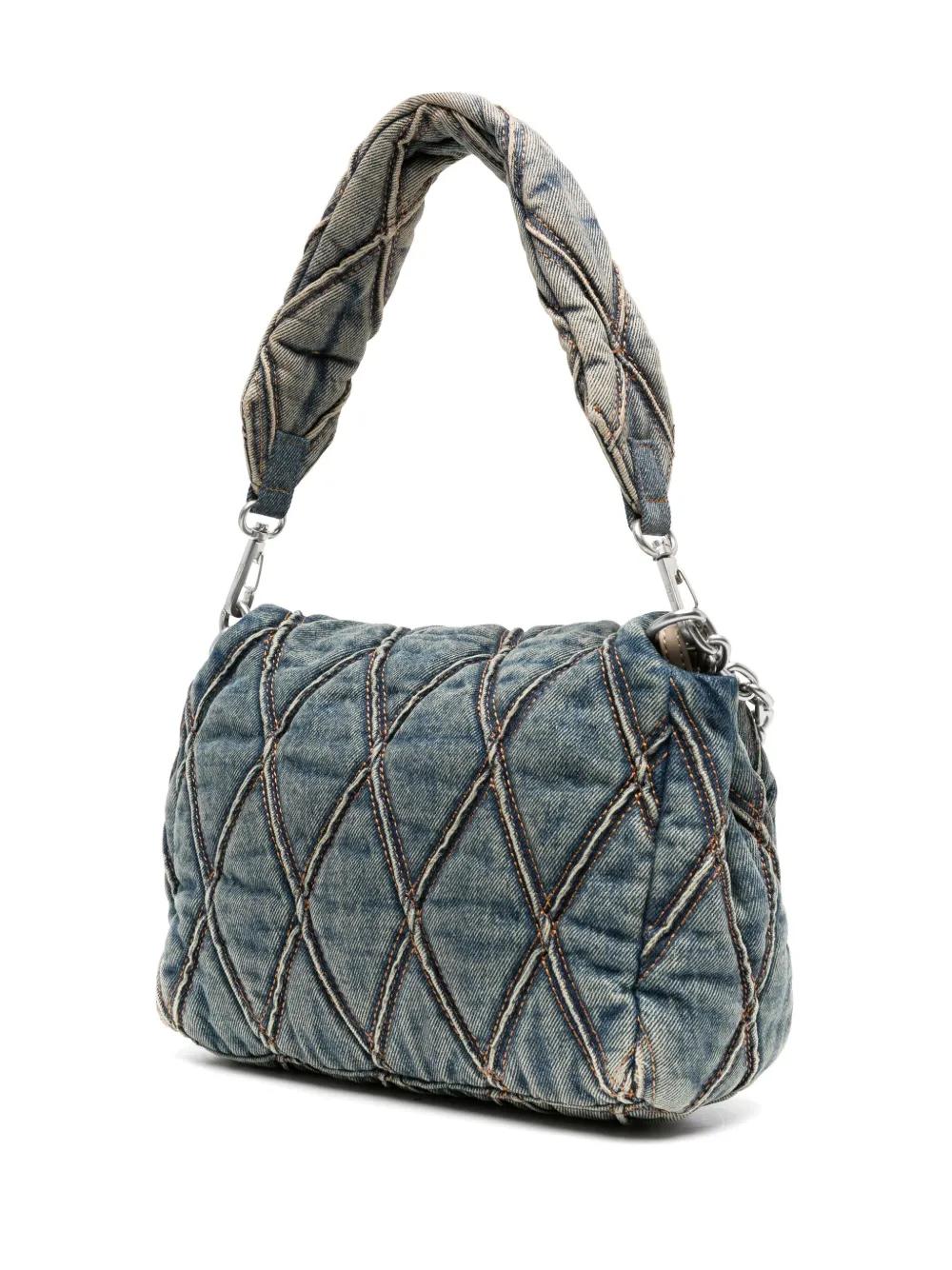 DIESEL Mini Denim Shoulder Handbag
