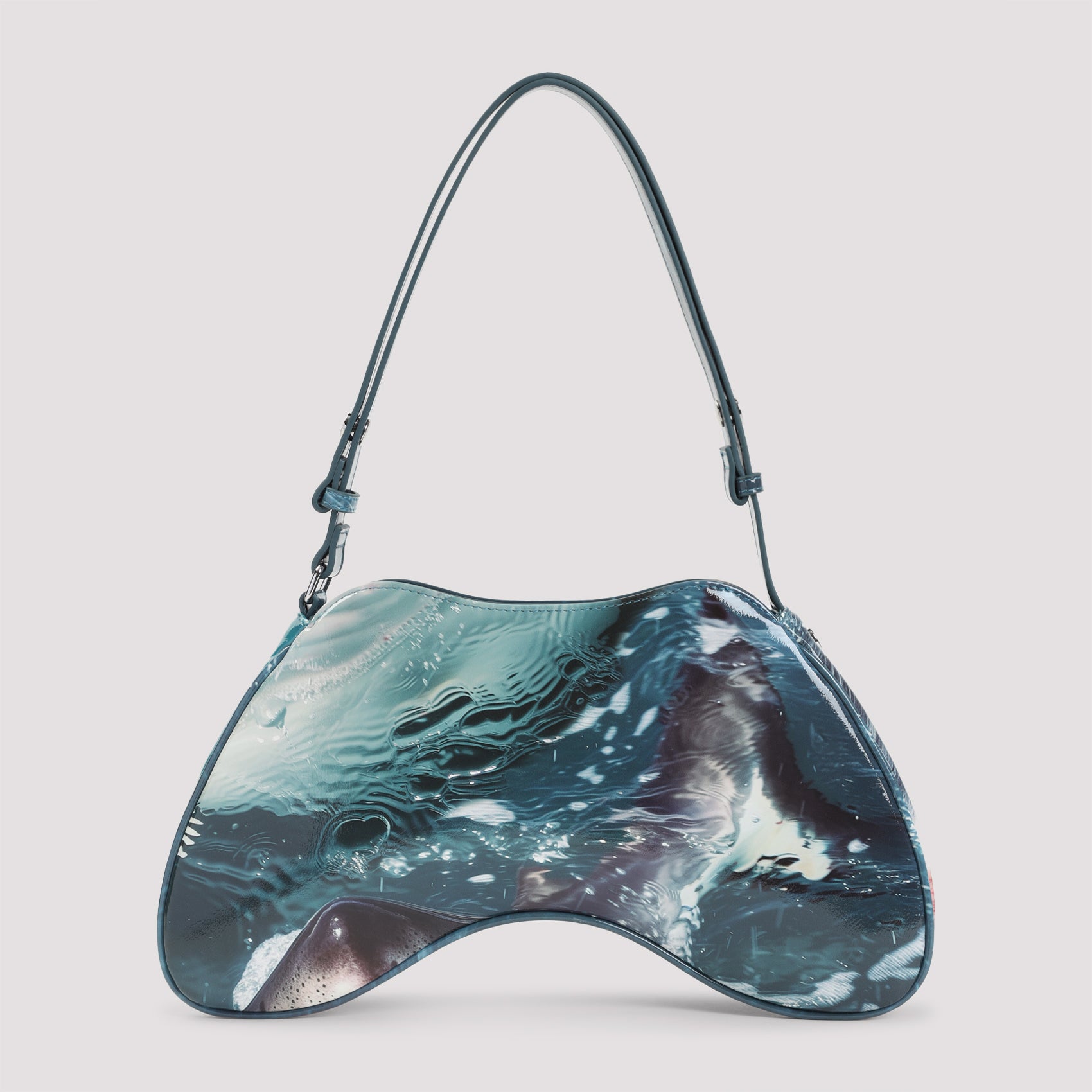 DIESEL Printed Shoulder Handbag - FW25 Edition