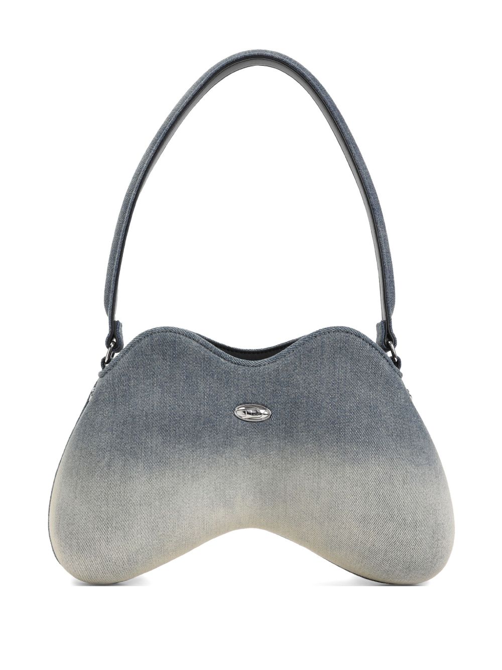 DIESEL Double-D Denim Shoulder Handbag