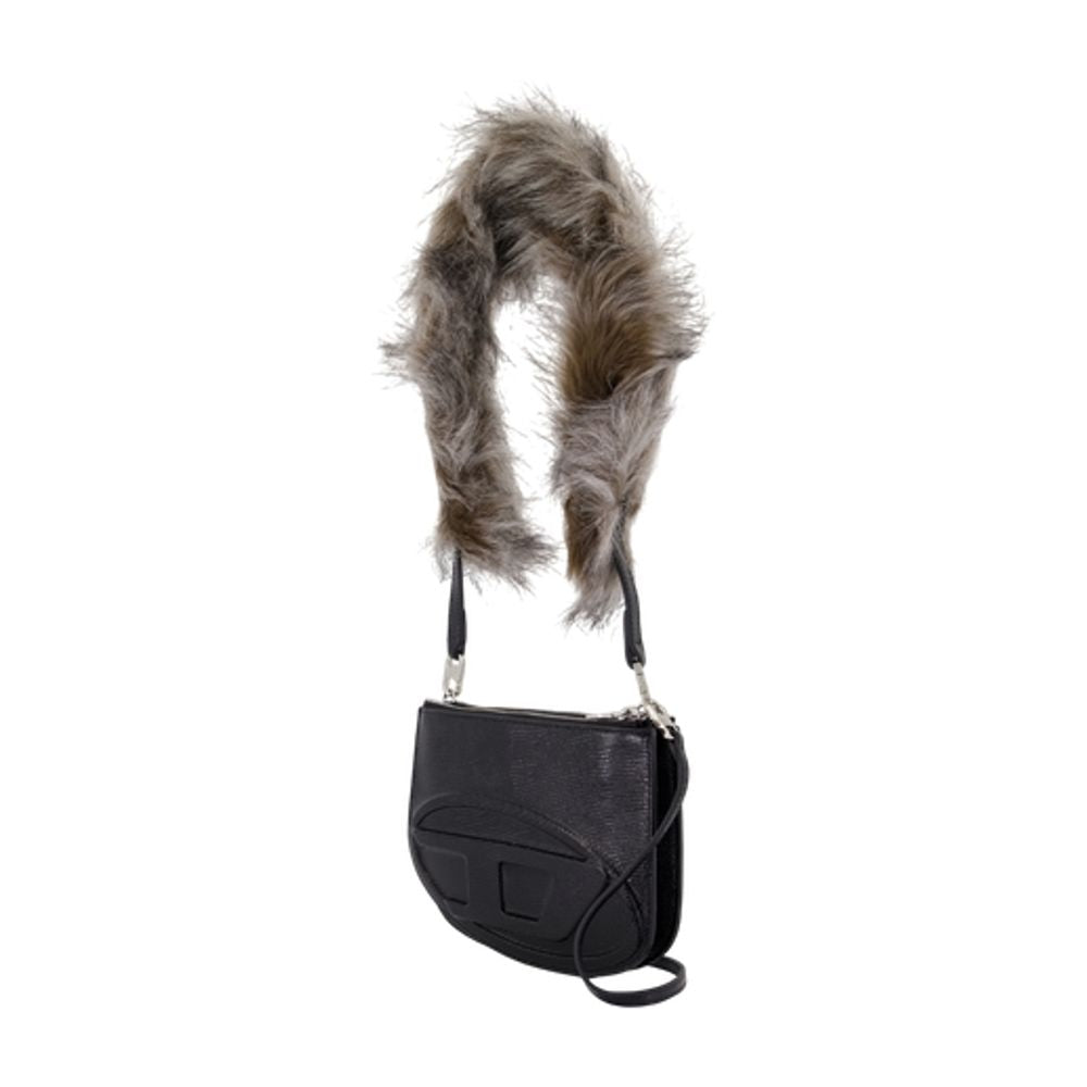 DIESEL Mini Eco Fur Strap Handbag