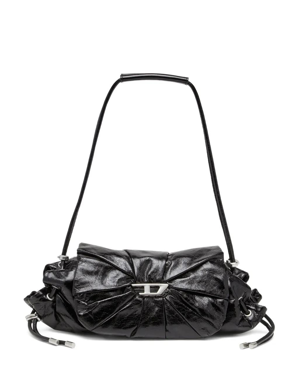 DIESEL Compact Scrunch-D Mini Shoulder Handbag