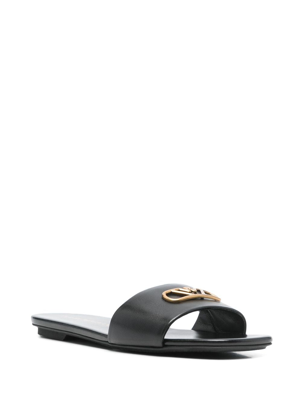 E'CLAT Elegant 100% Leather Flat Sandals