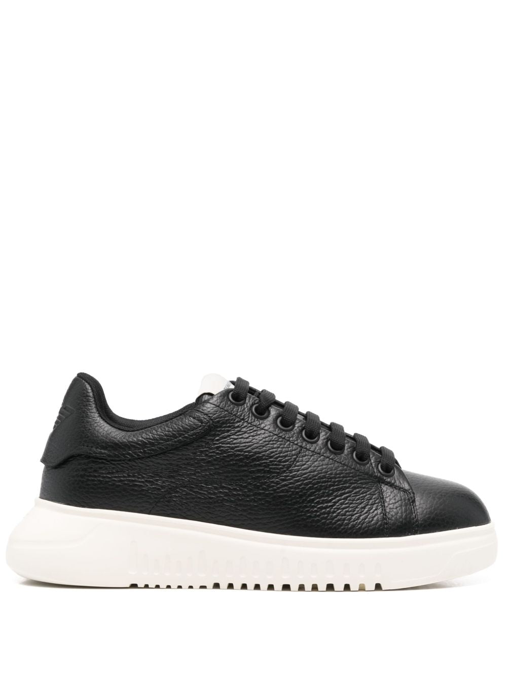 E'CLAT Women's Classic Leather Sneakers with Lace-Up Front