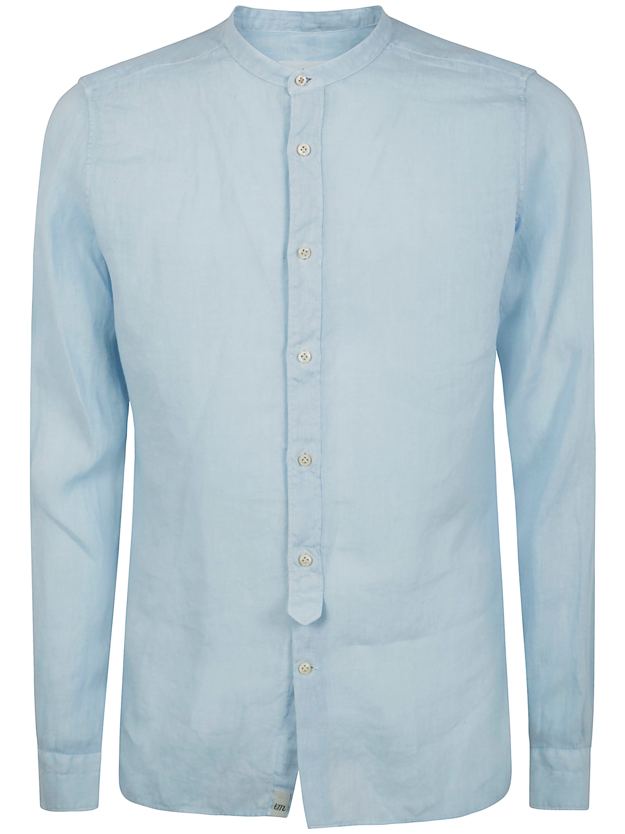 TINTORIA MATTEI Guru Neck Linen Shirt - Perfect for SS25