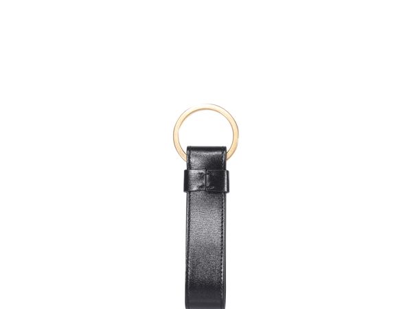 TOD'S Leather Keyring Mini with Personalized Logo