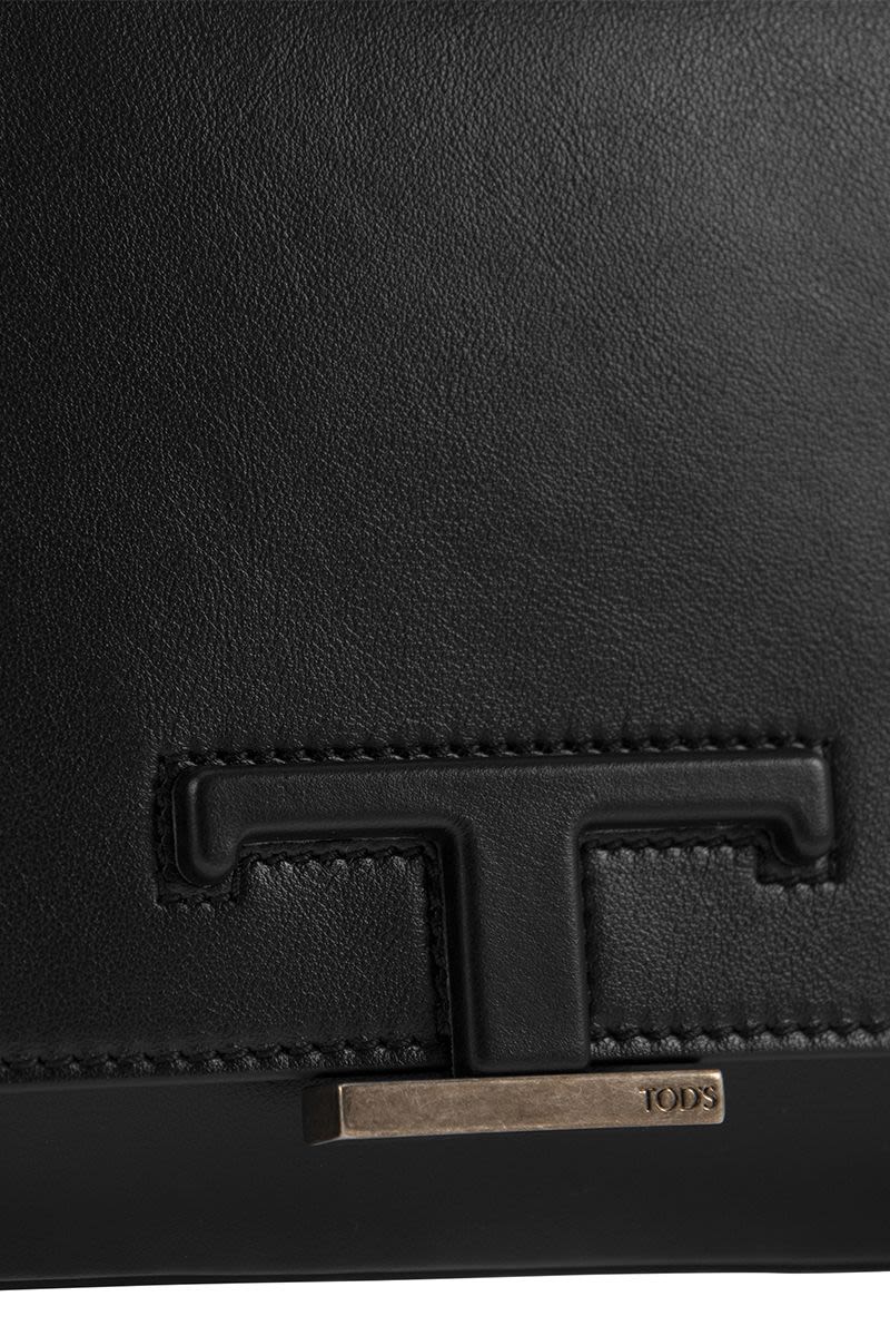 TOD'S Timeless Leather Mini Bum Handbag - 24x15.5x5 cm
