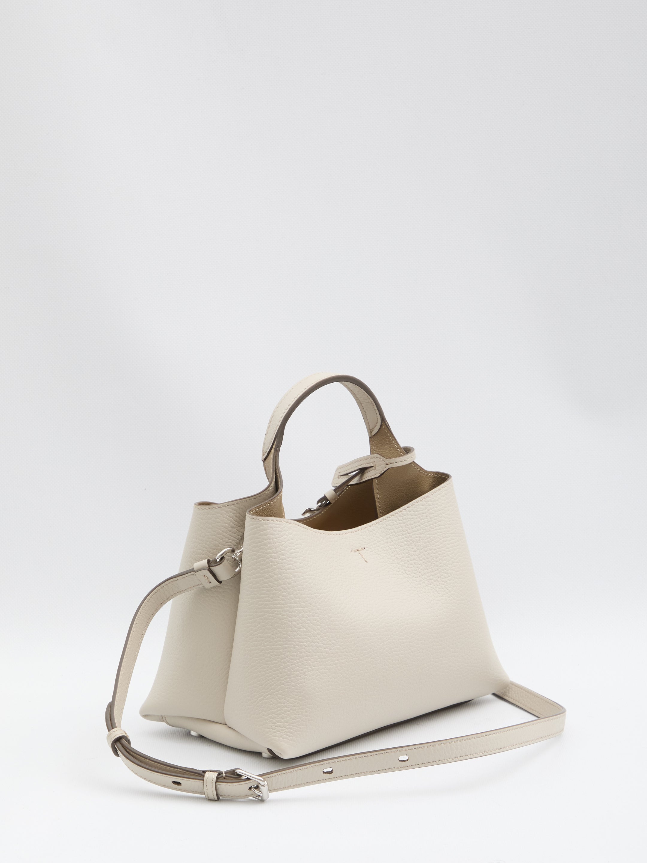TOD'S Mini Leather Handbag with Adjustable Strap