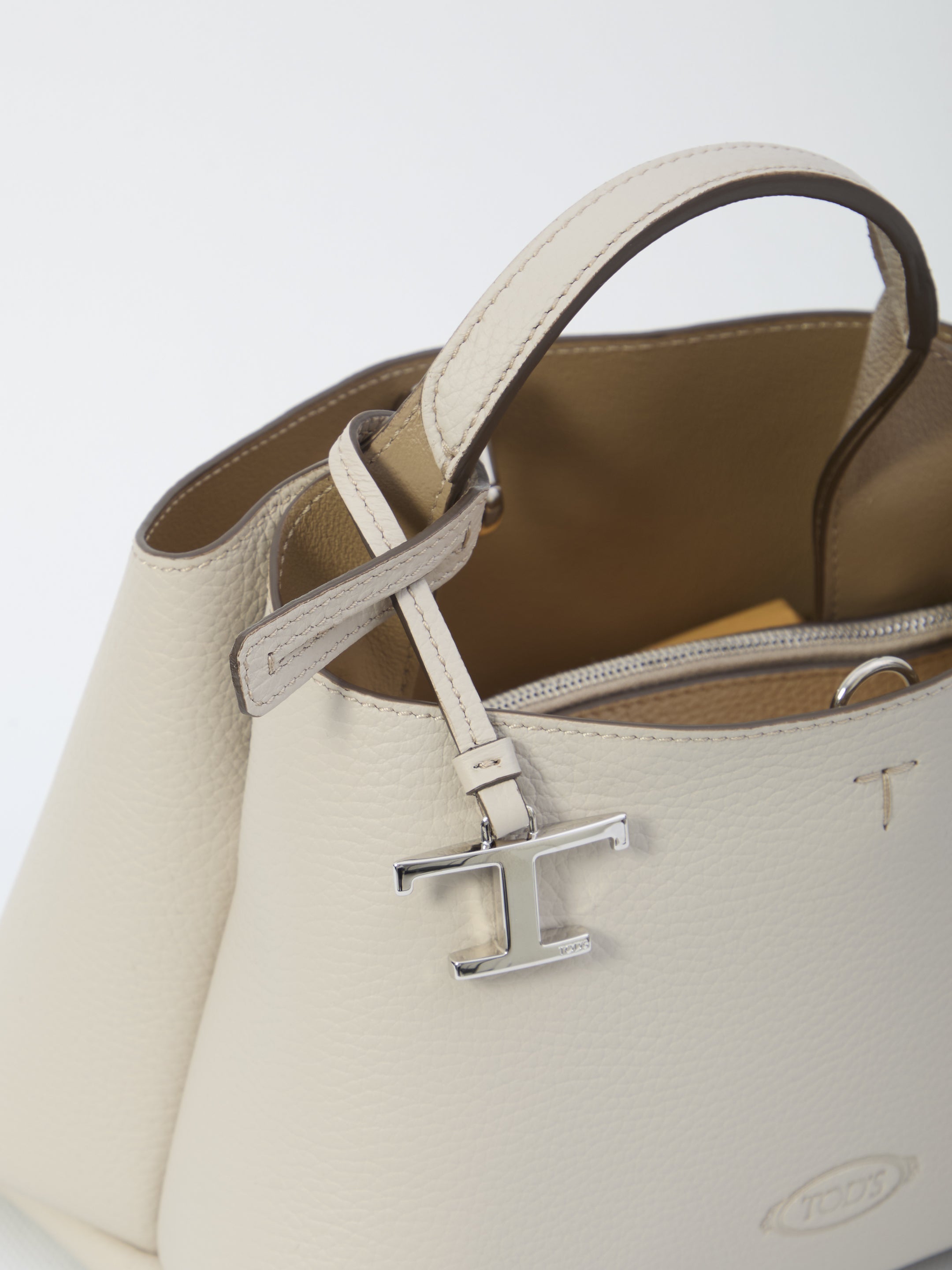 TOD'S Mini Leather Handbag with Adjustable Strap