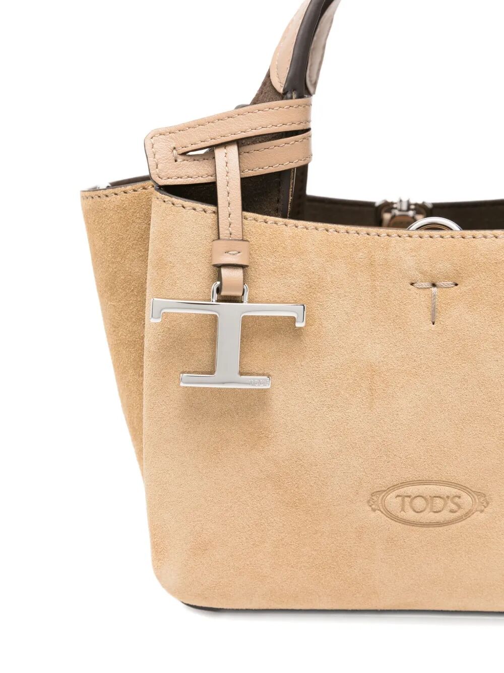 TOD'S Rain-Resistant Crosta Luxor Mini Handbag