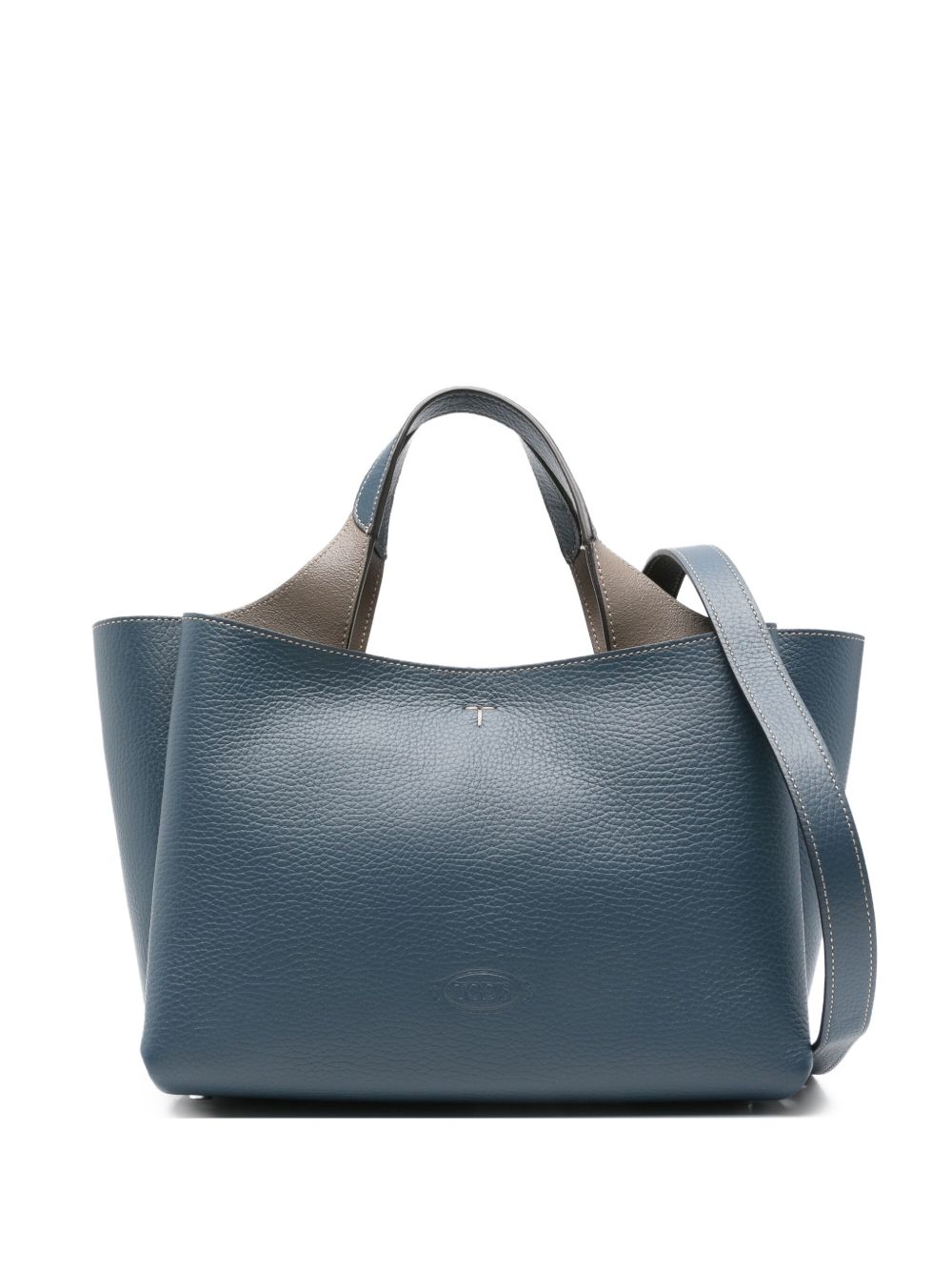 TOD'S Mini Leather Shopping Handbag