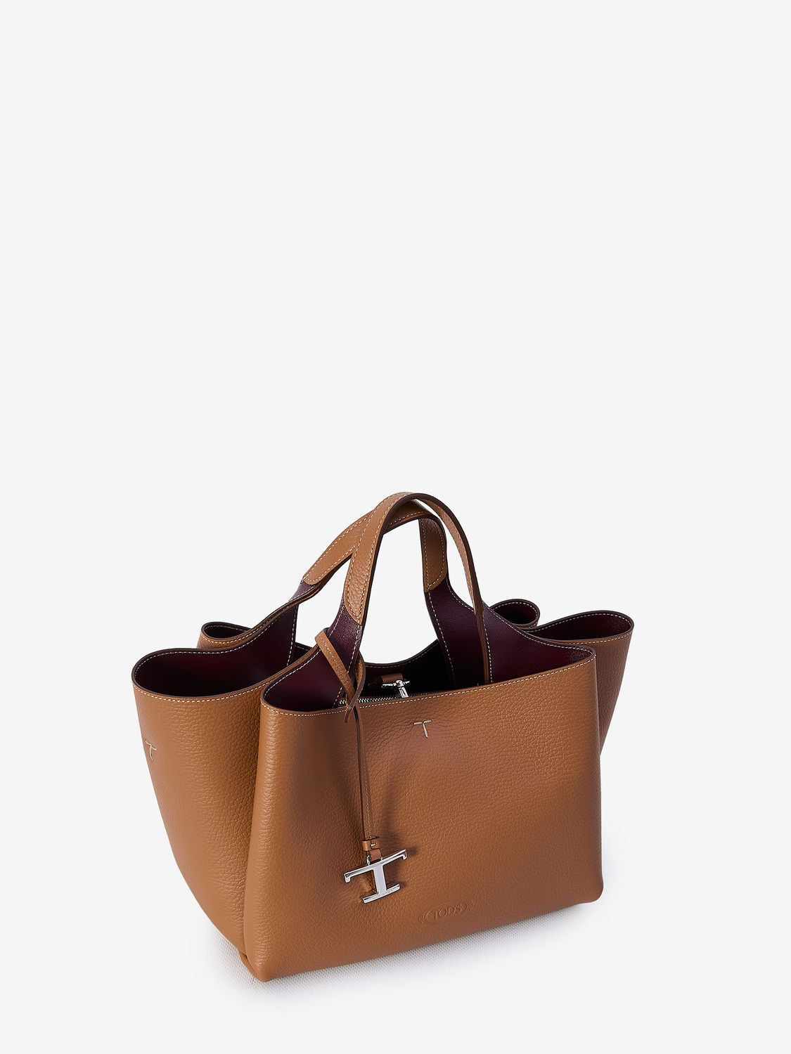 TOD'S Timeless Mini Leather Handbag - 29x19.5x18cm