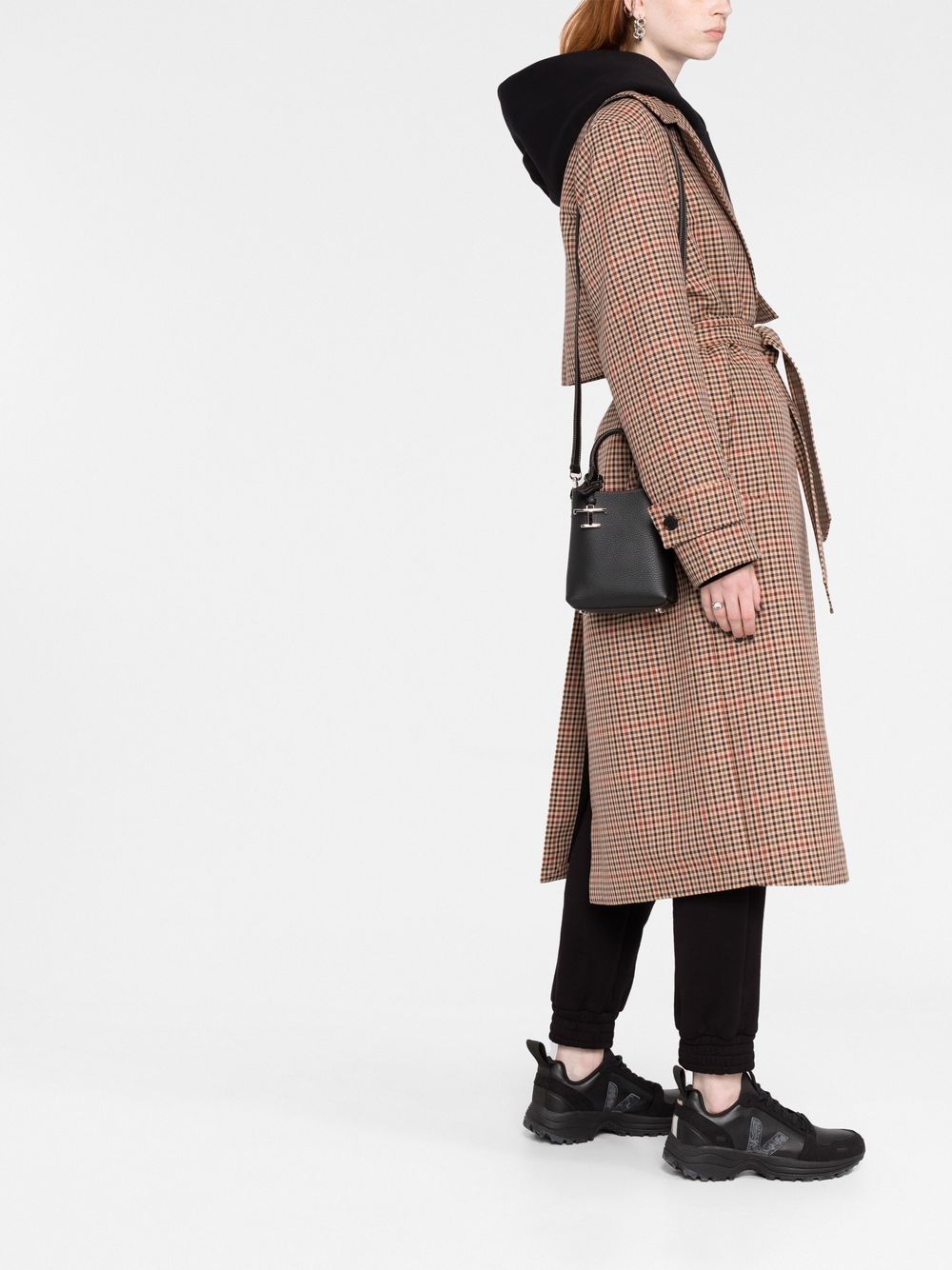 TOD'S Micro Bucket Handbag with Logo Plaque